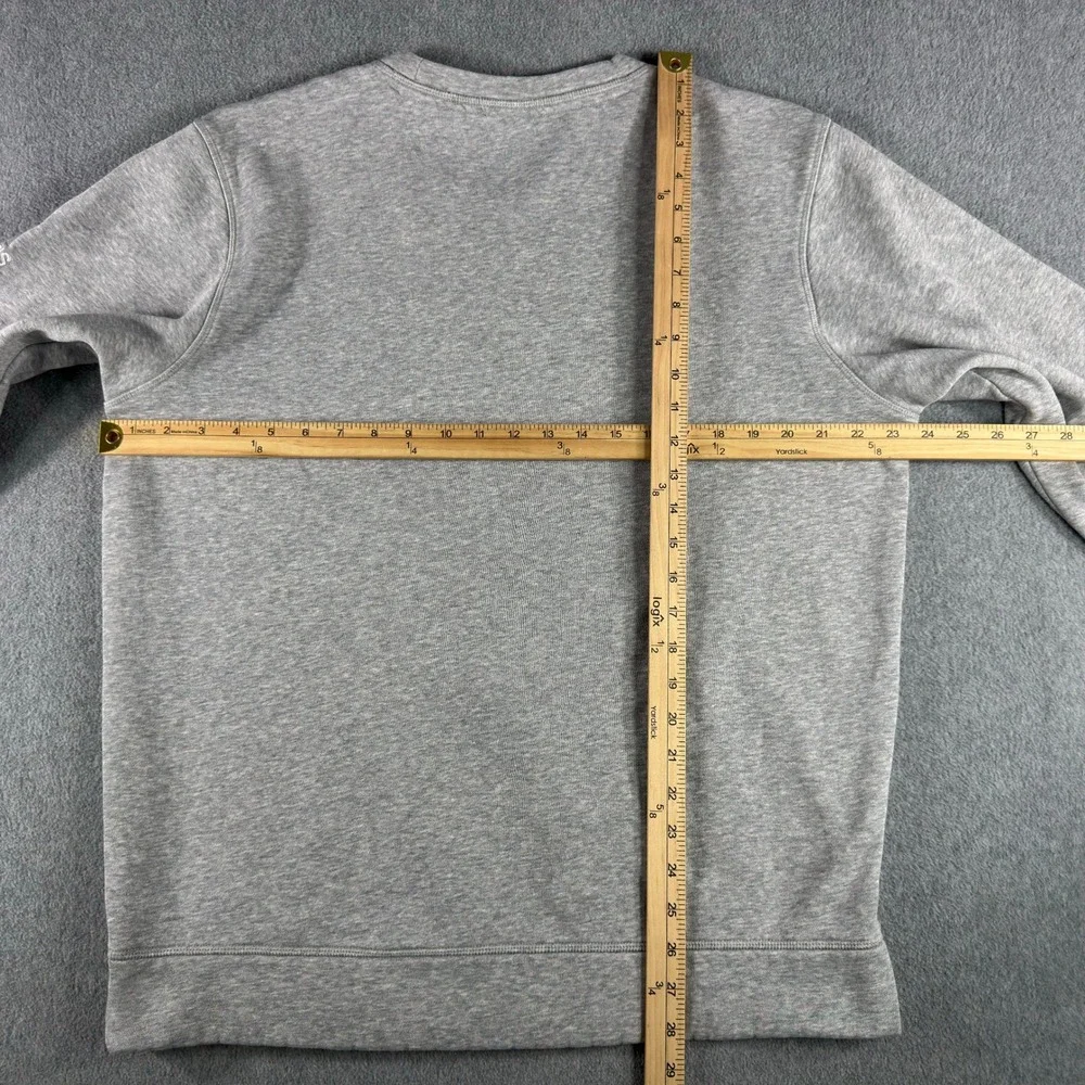 USF Bulls South Florida Pullover Sweatshirt Men's L Gray Adidas Track & Field